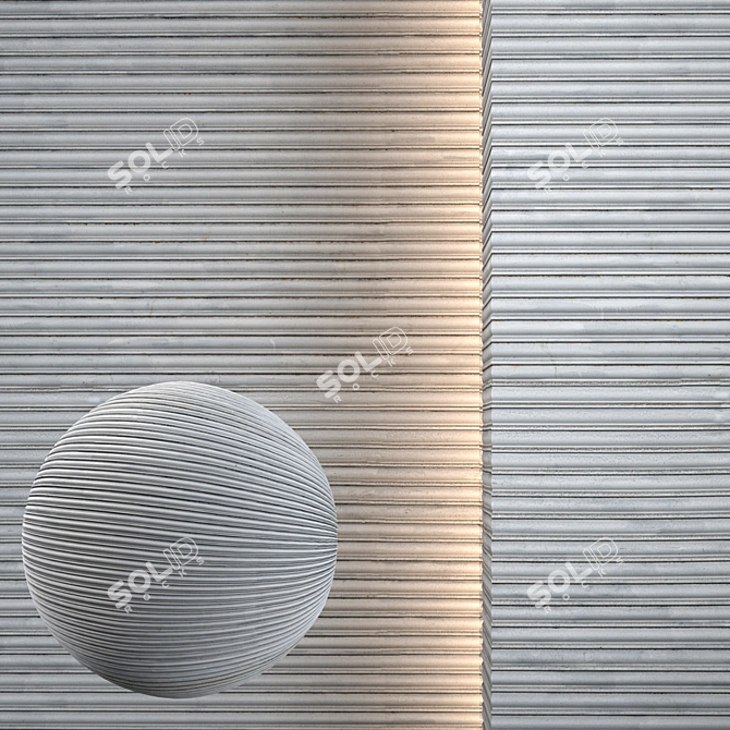 Seamless Metal Texture Pack 3D model image 1