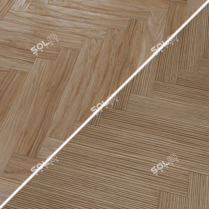 Tindalo Beige Ceramic Tile 3D model image 1