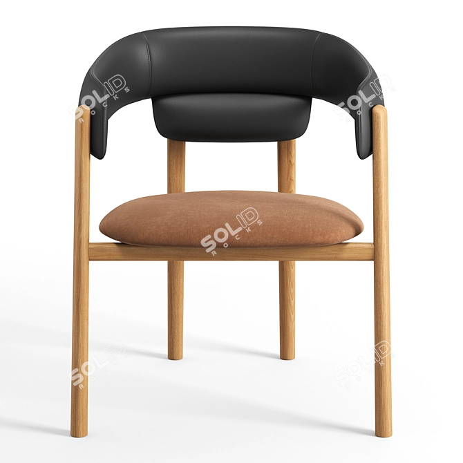 Modern Cantarutti Tuilli Chair Design 3D model image 2