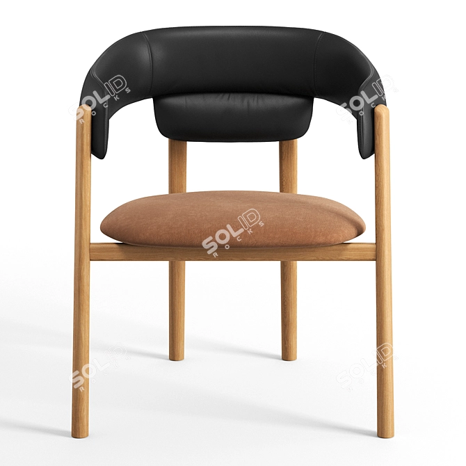 Modern Cantarutti Tuilli Chair Design 3D model image 8