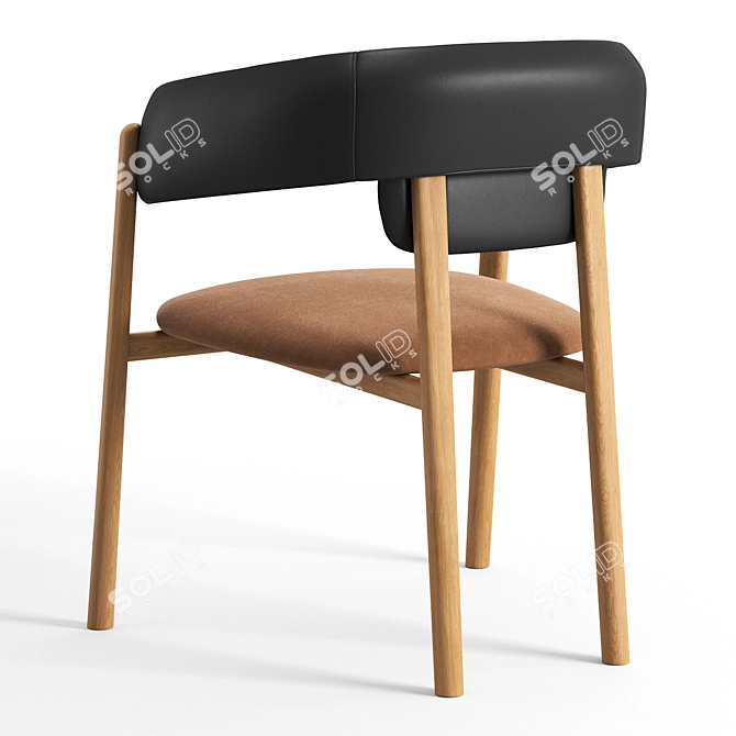 Modern Cantarutti Tuilli Chair Design 3D model image 9