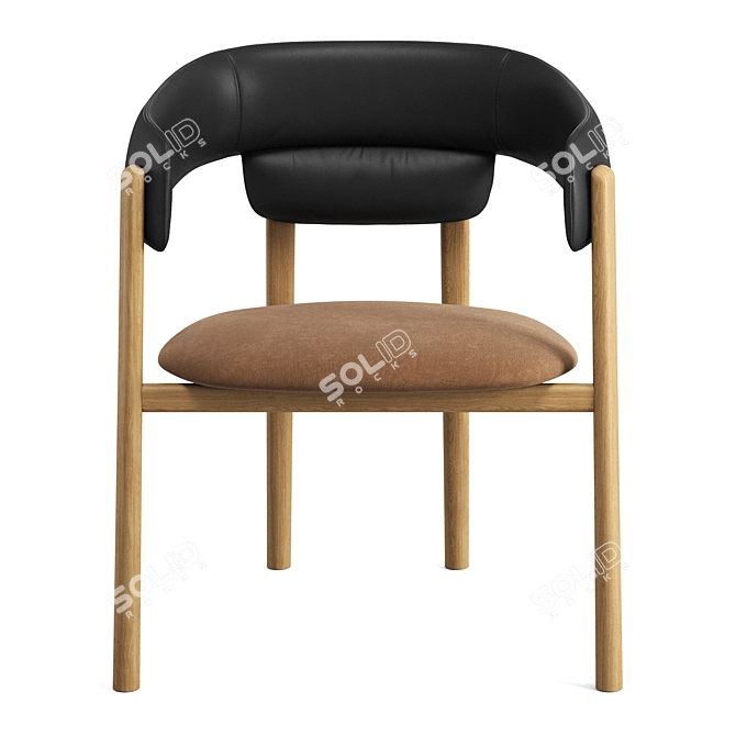 Modern Cantarutti Tuilli Chair Design 3D model image 14