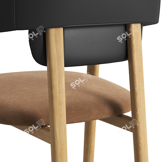 Modern Cantarutti Tuilli Chair Design 3D model image 16