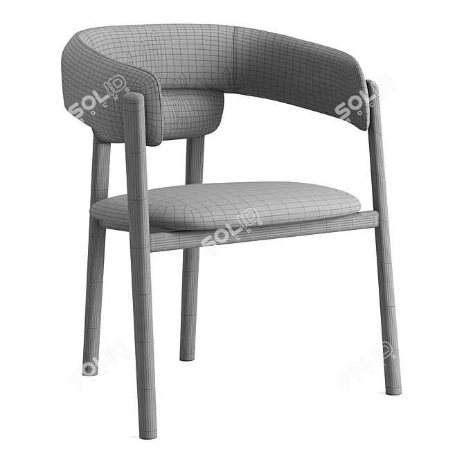 Modern Cantarutti Tuilli Chair Design 3D model image 17