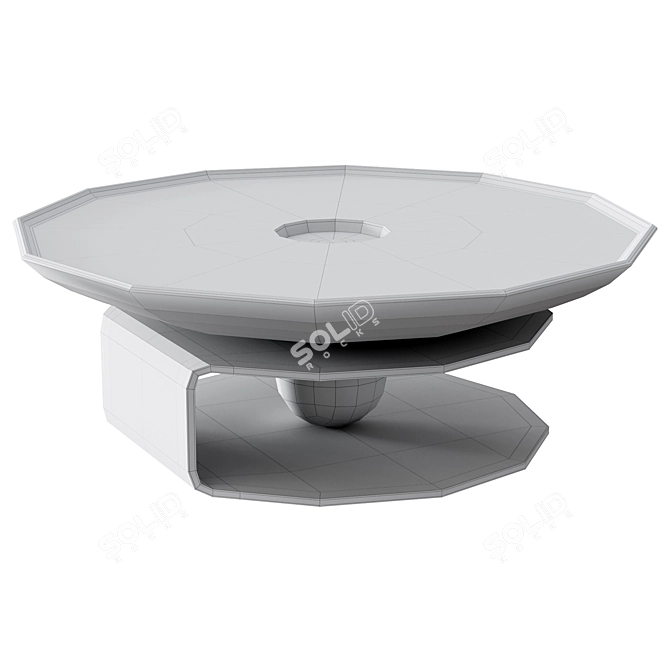 Sorento Coffee Table by Corner Design 3D model image 4