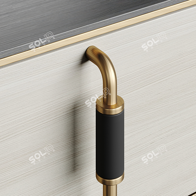 COLMAR Chest with Elegant Veneers 3D model image 4