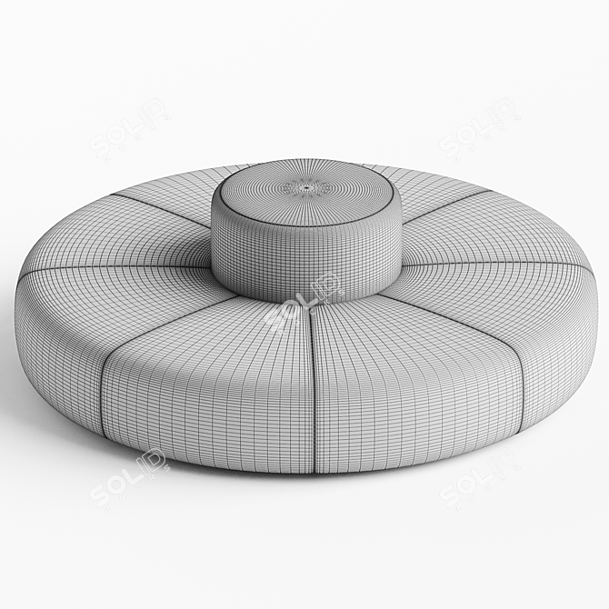 Stylish Keha Lawson Sofa 3D model image 3