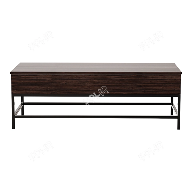 Gina Lift Top Coffee Table 3D model image 1