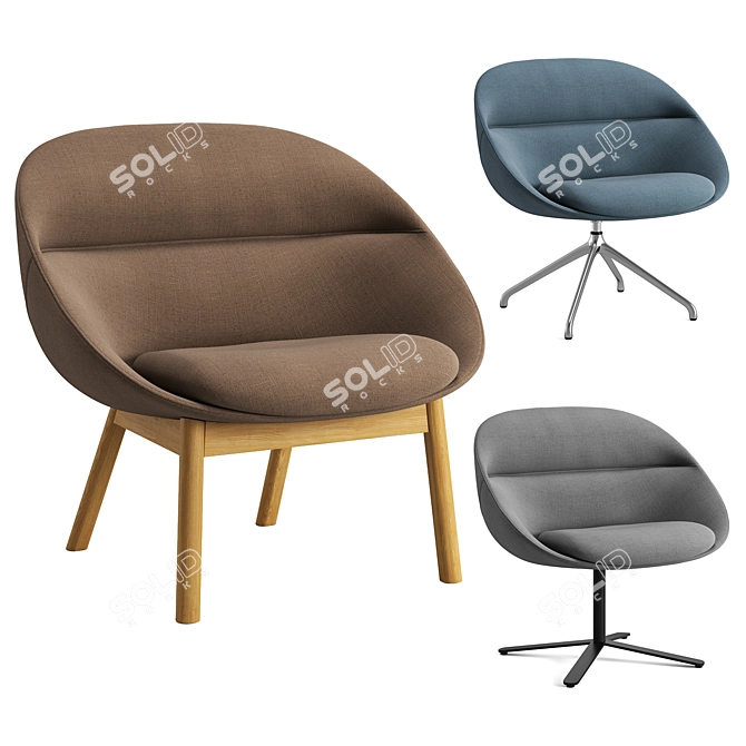 Elegant Cantarutti Cori Chair 3D model image 8