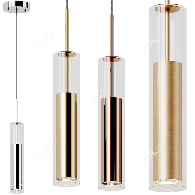 Jarvis Mini Pendant Light 3D model image 1