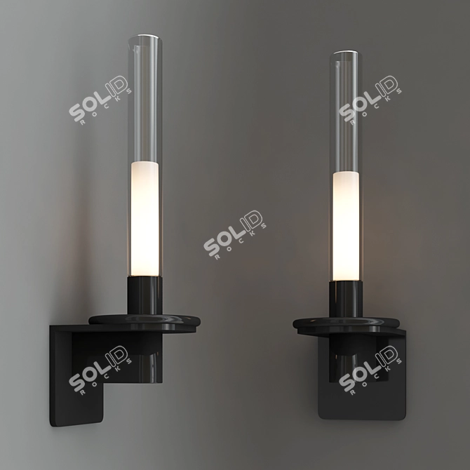 Contemporary Wall Light: SYLVESTRINA by Santa Cole 3D model image 2