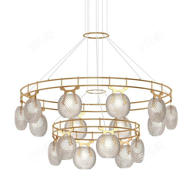 Elegant Design Lamp "Doris 3D model image 1