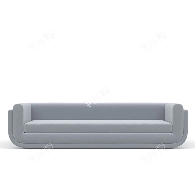 Nordic Charm Copenhagen Sofa 3D model image 3