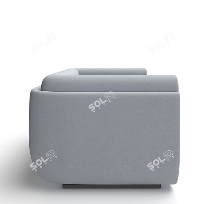 Nordic Charm Copenhagen Sofa 3D model image 4