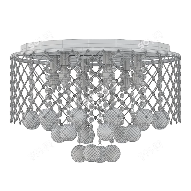 Glamourous Stollings Ceiling Light 3D model image 2