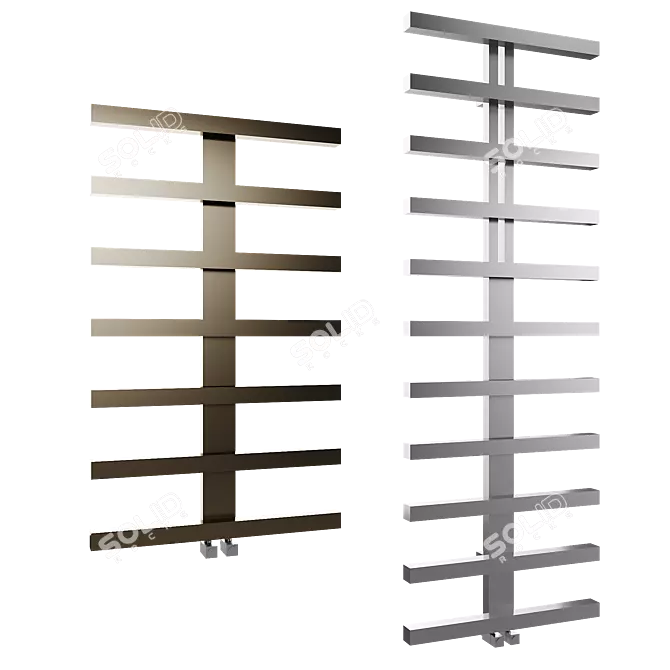 ALUMINUM HERRING Towel Warmer 3D model image 1