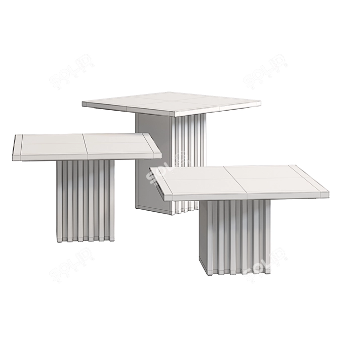Marble Studio Anansi Cocktail Table 3D model image 3