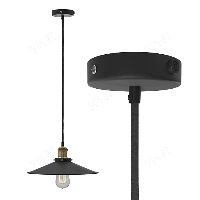Corona 7 Ceiling Light TurboSmooth 3D model image 6
