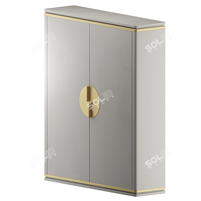 Modern BILBAO Cabinet Frato 3D model image 2