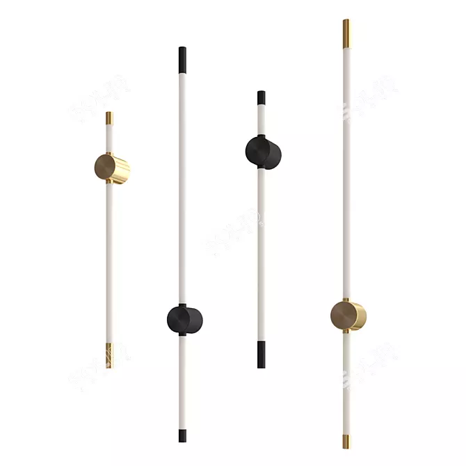 Contemporary Design Lamps: Eldar 3D model image 1