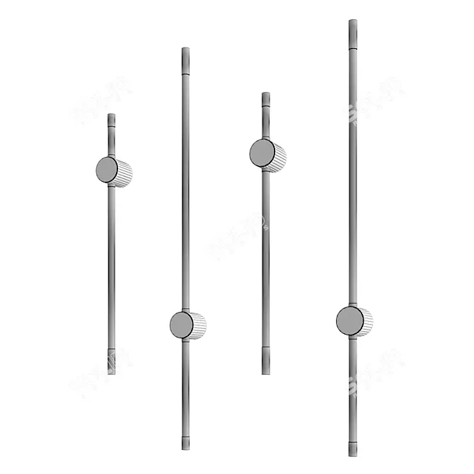 Contemporary Design Lamps: Eldar 3D model image 2