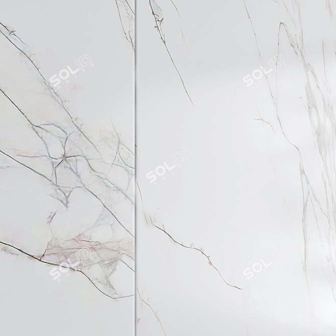 Decorative Wall Panel Set 105 3D model image 3