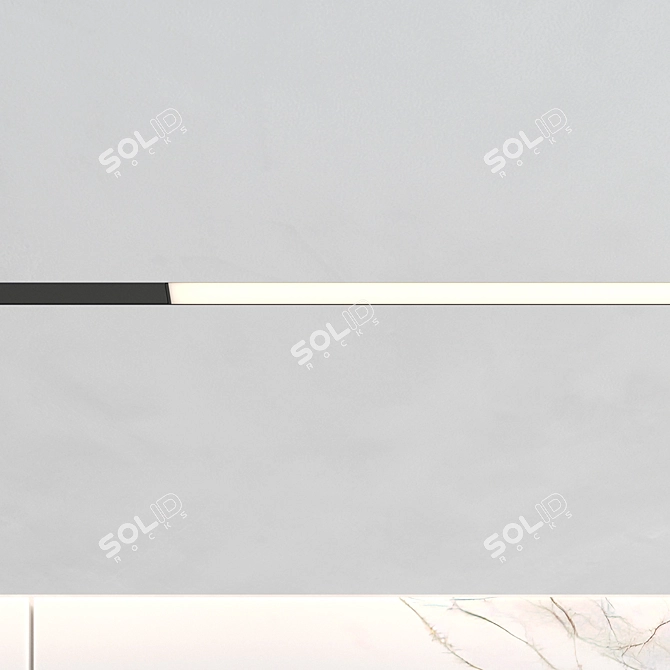 Decorative Wall Panel Set 105 3D model image 4