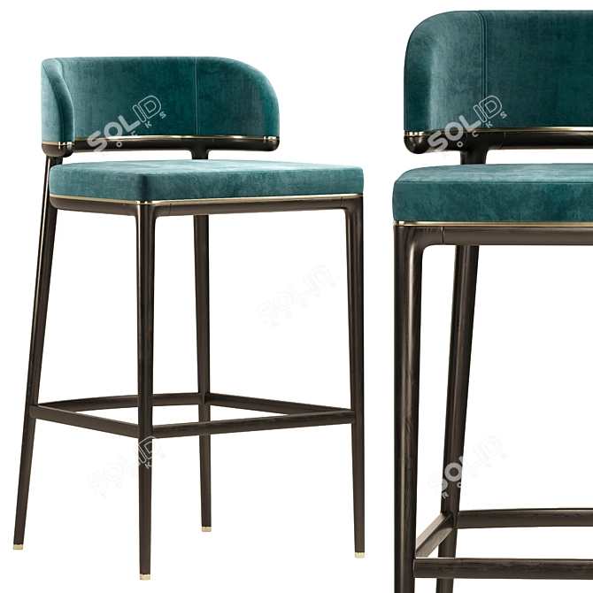 Modern Grange Bar Stool 2017 3D model image 1