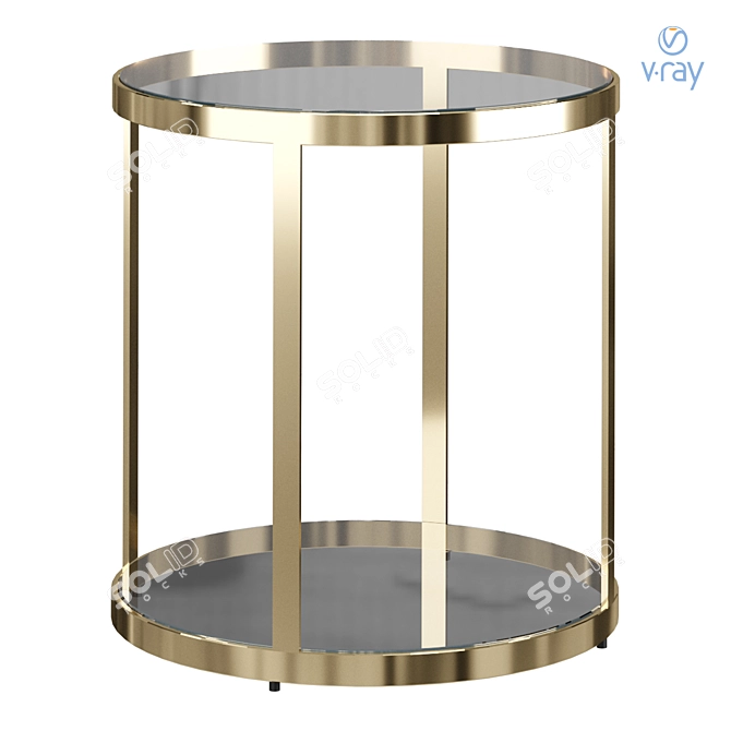 To4rooms Brentley Coffee Table 3D model image 1