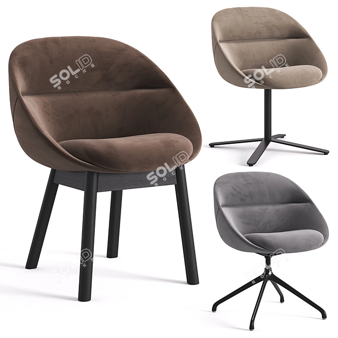 Contemporary Cantarutti Cori Armchair 3D model image 6