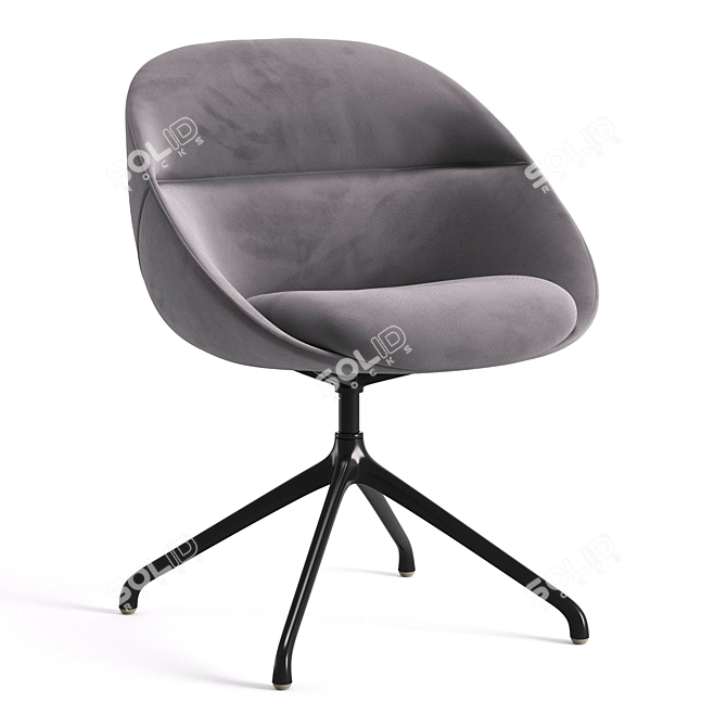 Contemporary Cantarutti Cori Armchair 3D model image 2