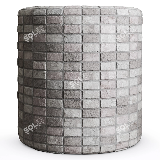  Seamless Brick Texture Pack 3D model image 2