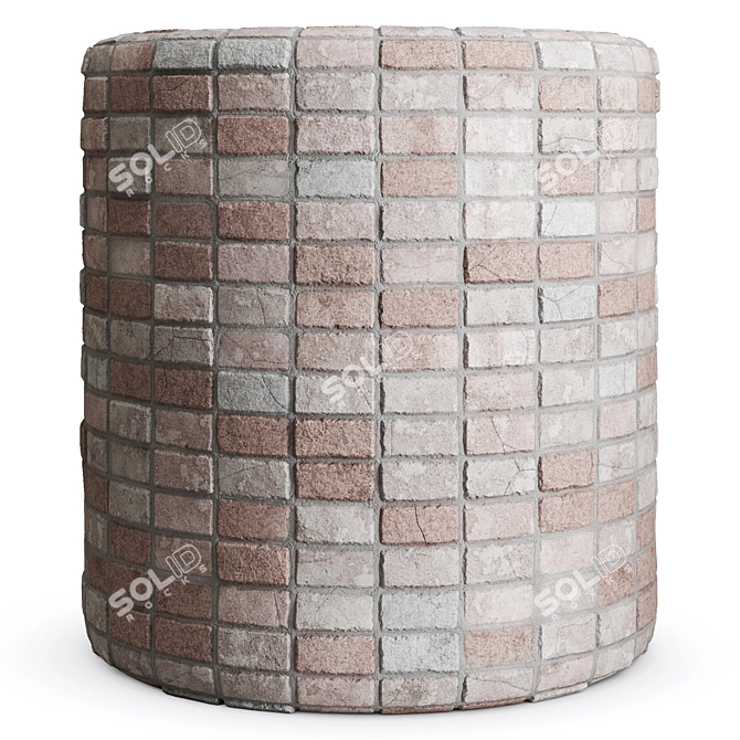  Seamless Brick Texture Pack 3D model image 3