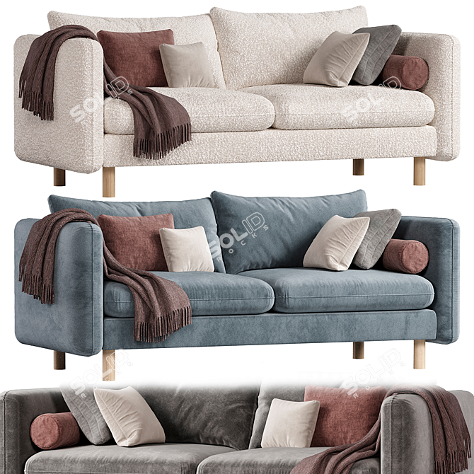 Rialto Sleeper Sofa | 2015 Version 3D model image 1