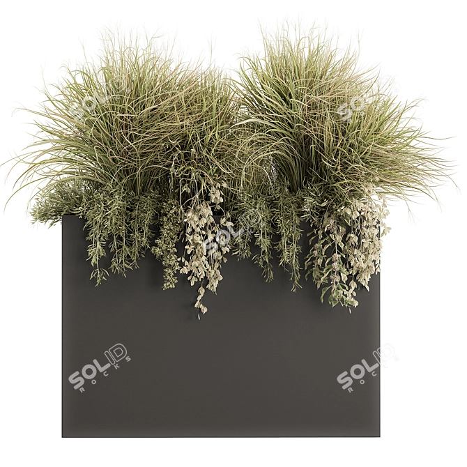 Outdoor Plant Box 479 3D model image 1