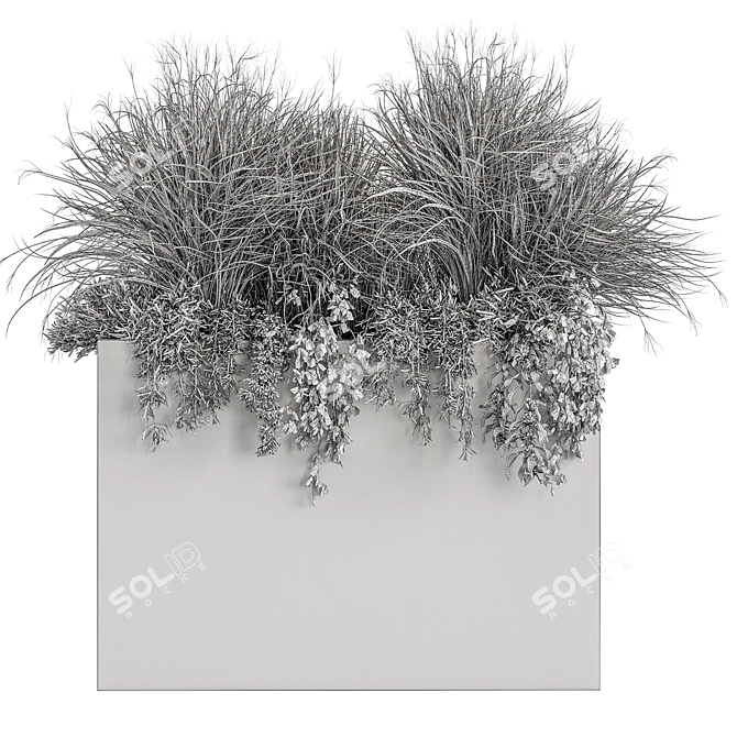 Outdoor Plant Box 479 3D model image 3