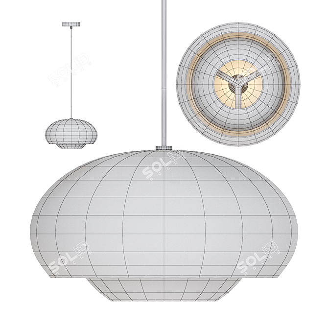 Frandsen Champ Pendant Lamp 3D model image 3