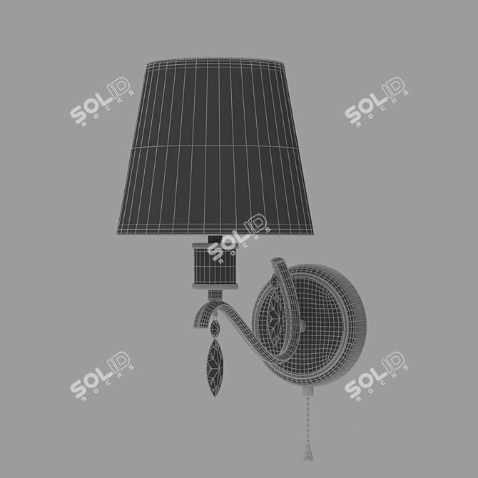 Classic Wall Sconce Eurosvet Alcamo 60103 3D model image 2