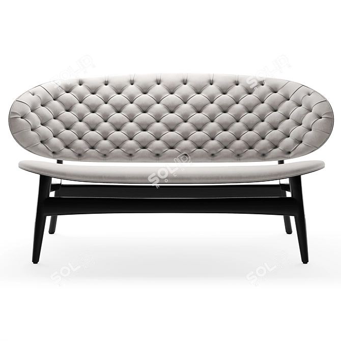 Baxter Dalma Sofa Collection 3D model image 7