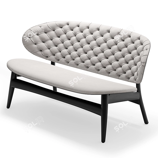 Baxter Dalma Sofa Collection 3D model image 8