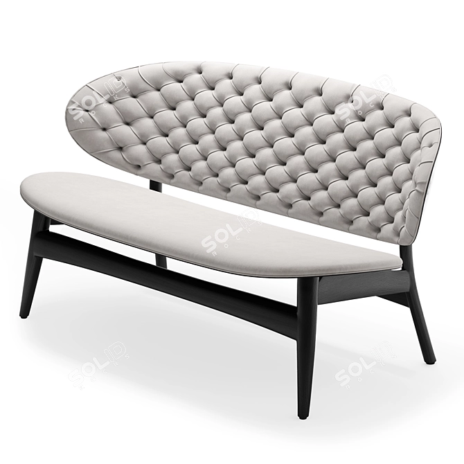 Baxter Dalma Sofa Collection 3D model image 12