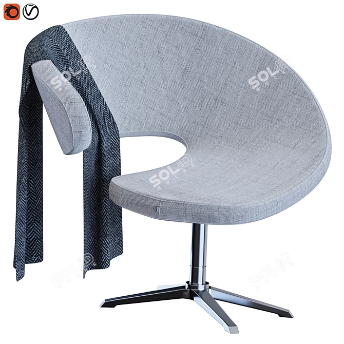 Modern 3D Model PEEL CLUB 3D model image 2