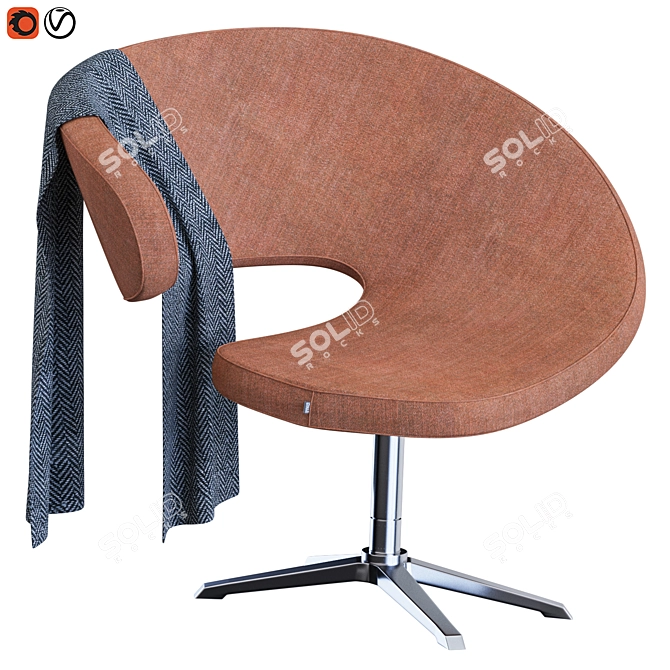 Modern 3D Model PEEL CLUB 3D model image 4