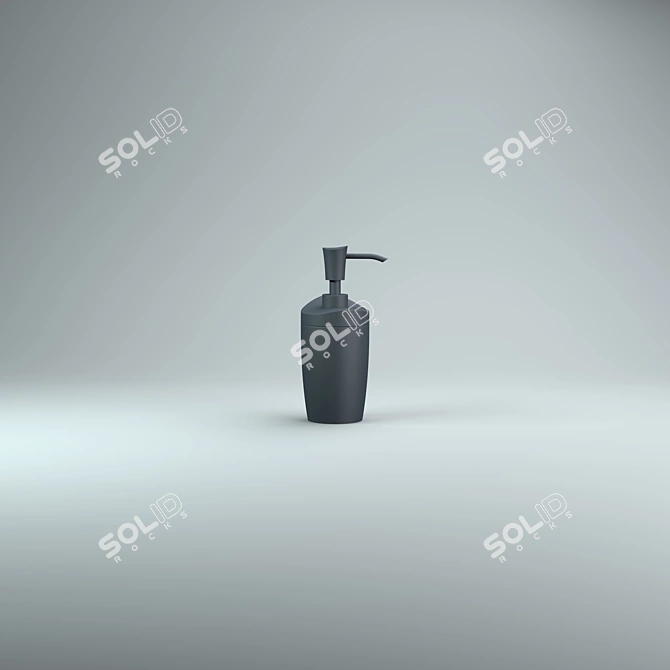 Fragrant Elegance Perfume Bottle 3D model image 2