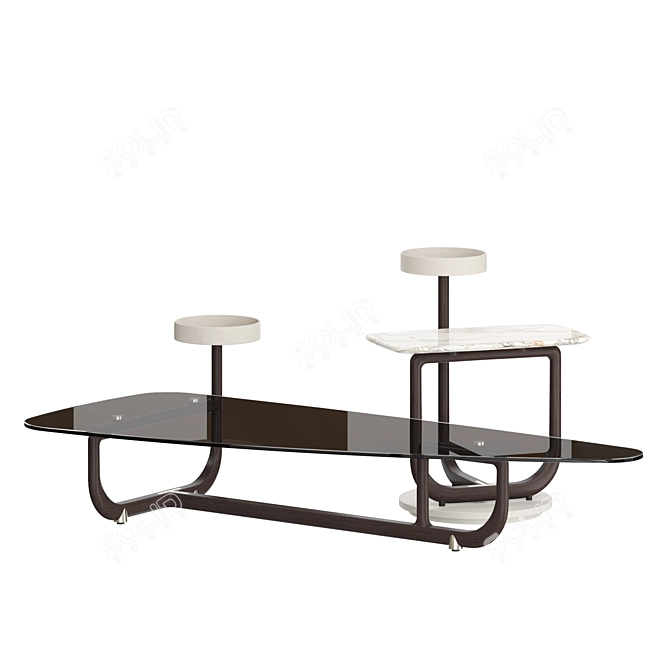  Giorgetti Amiral Modern Furniture 3D model image 2