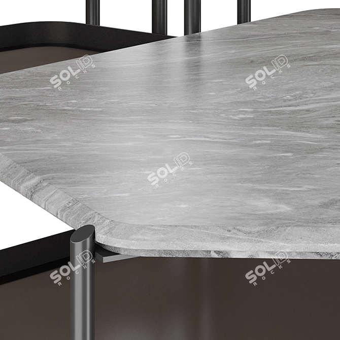 Modern Giorgetti Skyline Low T 3D model image 3