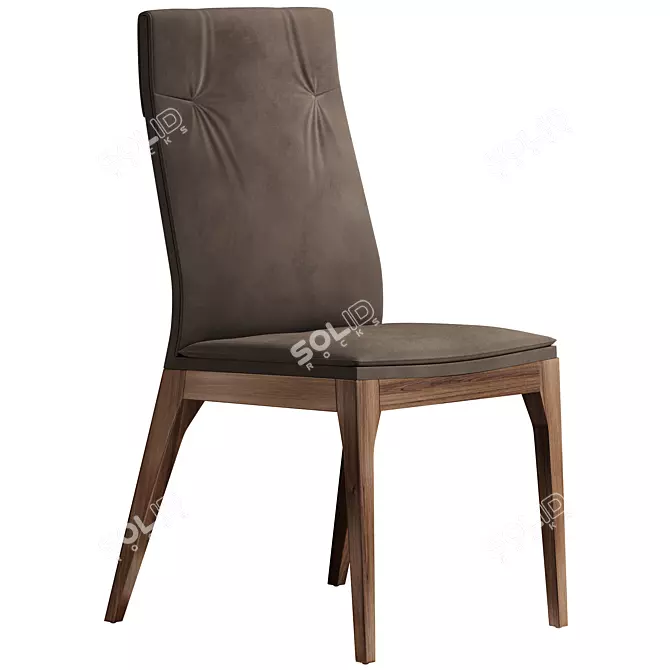 Modern Italian Tosca Chair 3Ds 3D model image 2