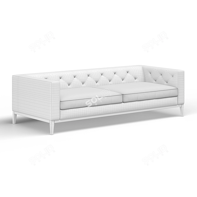 Italy Tufted Sofa by Highland 3D model image 4