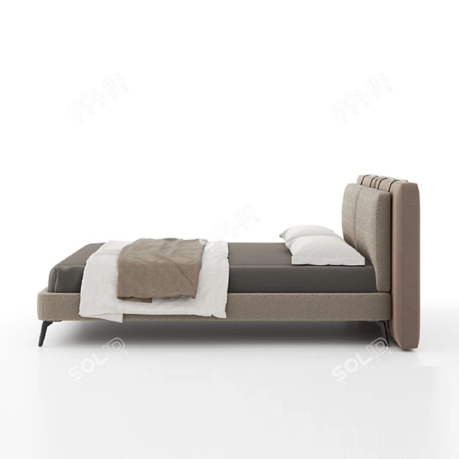 Luxury Cortina Bed | Highland Furniture 3D model image 3