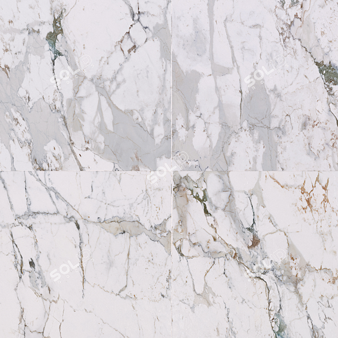 Capraia Marble Tiles Collection 3D model image 2